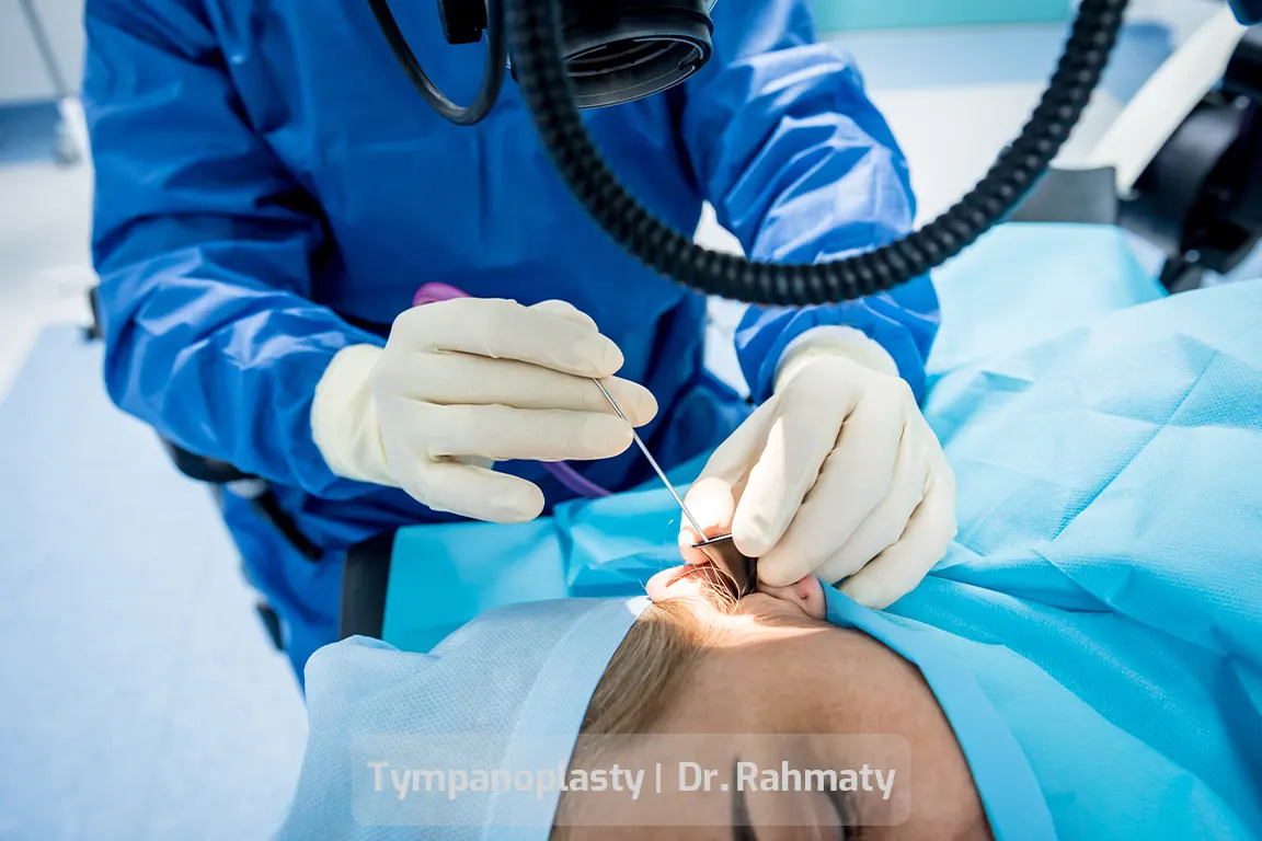 تمپانوپلاستی 1 - tympanoplasty 1 - رأب الطبلة 1