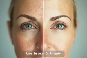 عکس قبل و بعد لیزر